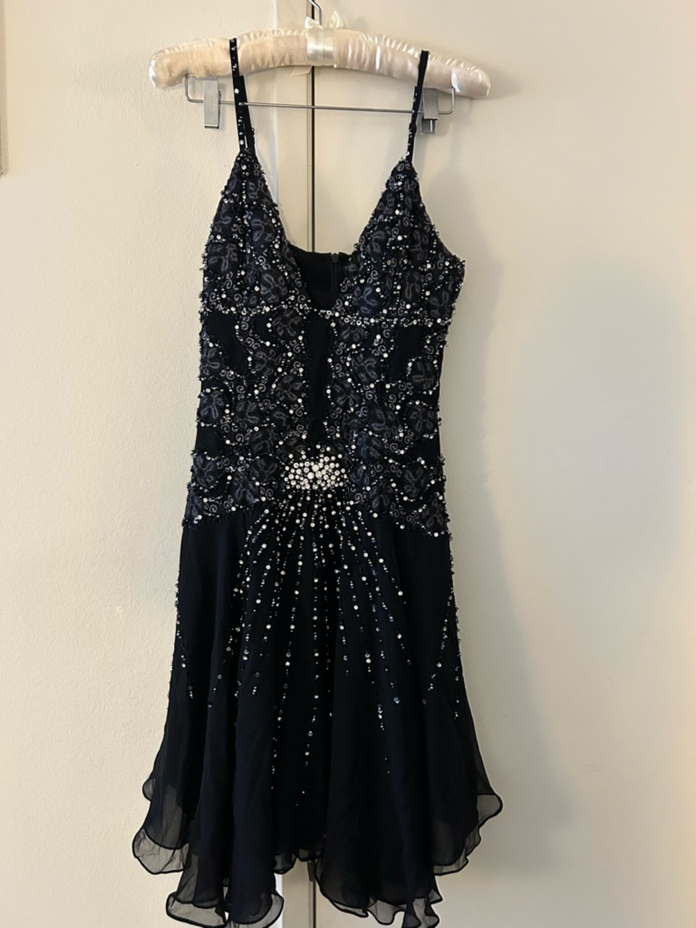 Mandalay Silk Dress | Beaded and Embellished